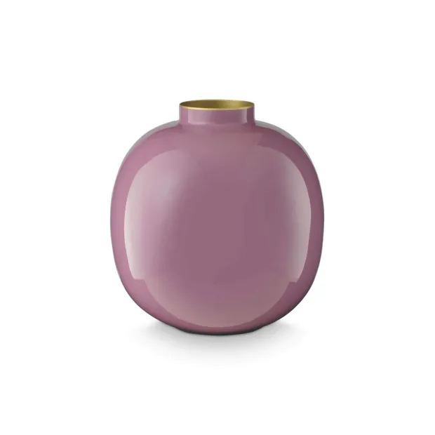 Vase en métal Lilas