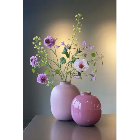 Vase en métal Lilas