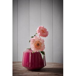 Vase en métal Rose Framboise - Bibop et Lula