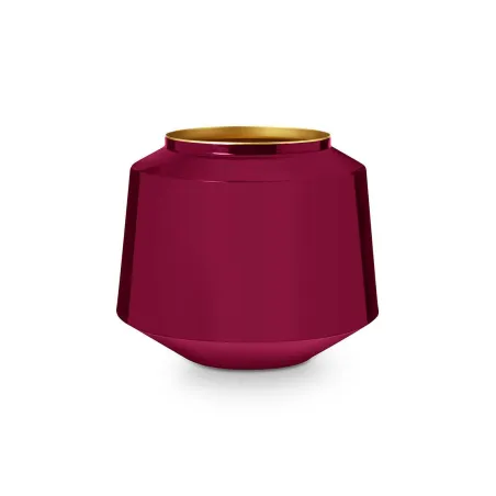 Vase en métal Rose Framboise