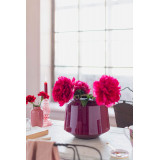 Vase en métal Rose Framboise - Bibop et Lula