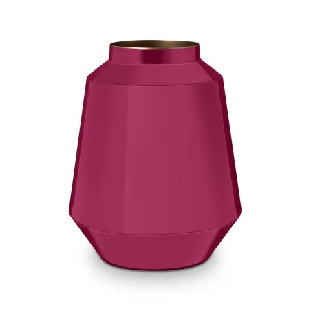 Vase en métal Rose Magenta