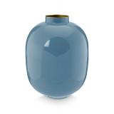 Vase en métal Bleu Barbeau - Bibop et Lula