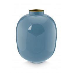Vase en métal Bleu Barbeau - Bibop et Lula