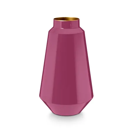 Vase en métal Rose Magenta