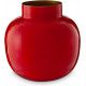 Vase en métal Rond Rouge Cerise - Bibop et Lula