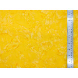 Tissu Coton Batik Marbré Jaune Soleil - Bibop et Lula