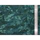 Tissu Coton Batik Marbré Vert Empire - Bibop et Lula
