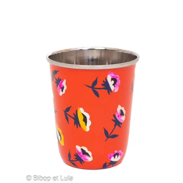 Petit Verre inox peint à la main Espanita