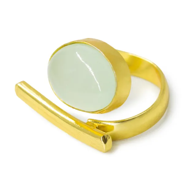 Bague laiton Onyx