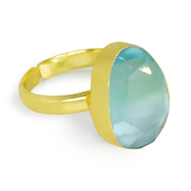 Bague laiton verre Hydro Brume