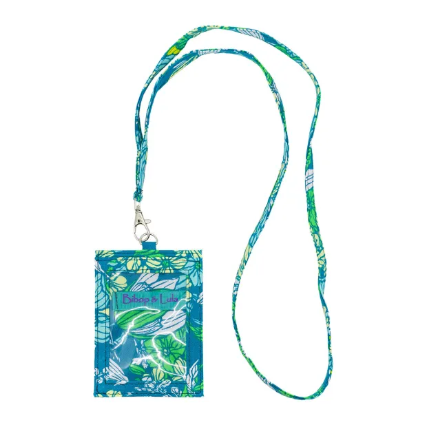 Porte badge tour de cou transparent Ohana