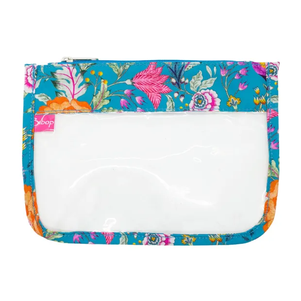 Petite trousse de toilette tranparente Pondichery