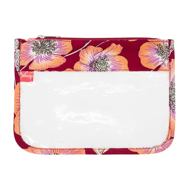 Petite trousse de toilette tranparente Rosetta