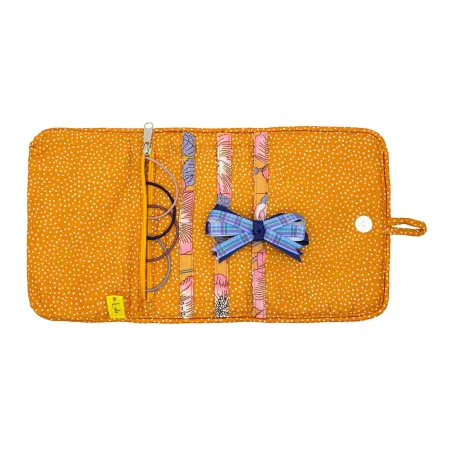 Pochette à barrettes Rosetta Yellow