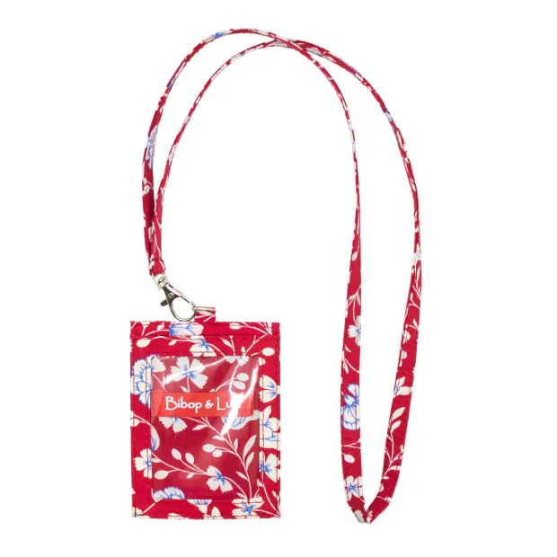 Porte badge tour de cou transparent Izia