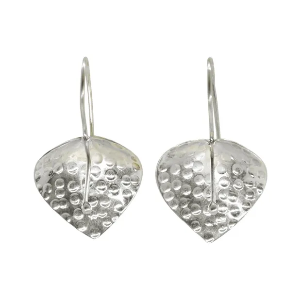 Boucles d'oreilles argent Feuilles