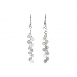 Boucles d'oreilles argent Pastilles - Bibop et Lula