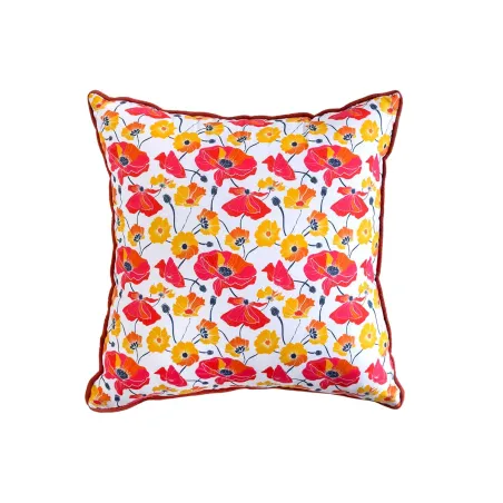 Coussin carré Pavots