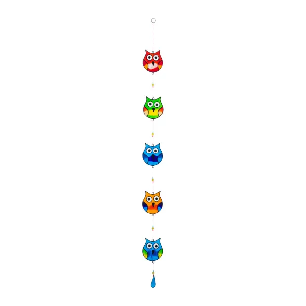 Suncatcher Guirlande de Hiboux