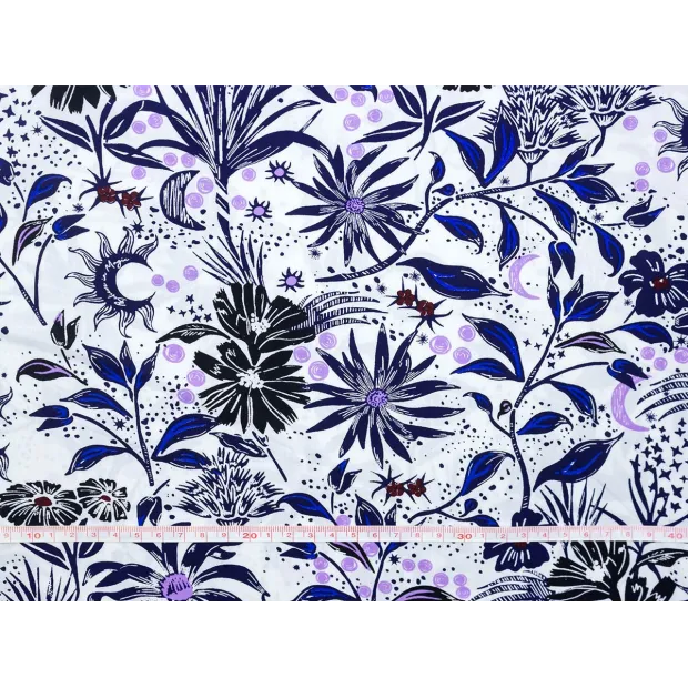 Tissu coton Petunia