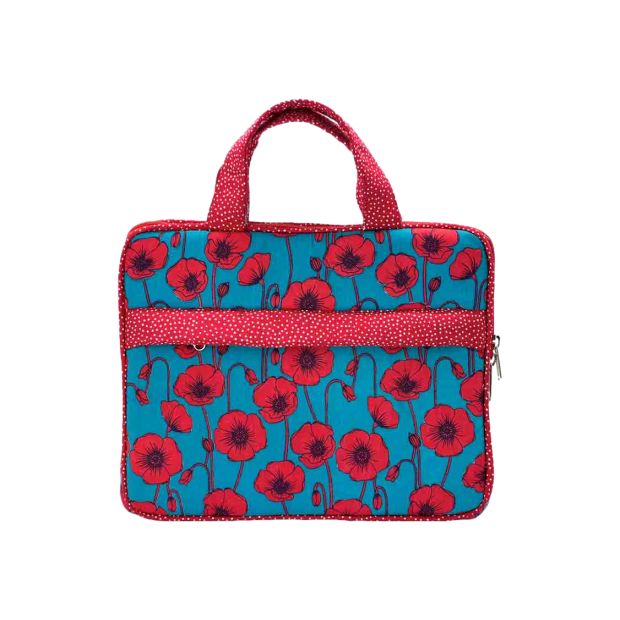 Housse de protection pour tablette Coquelicots
