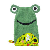 Gant de toilette animal Grenouille - Bibop et Lula