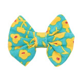 Barrette noeud papillon Billie jaune - Bibop et Lula