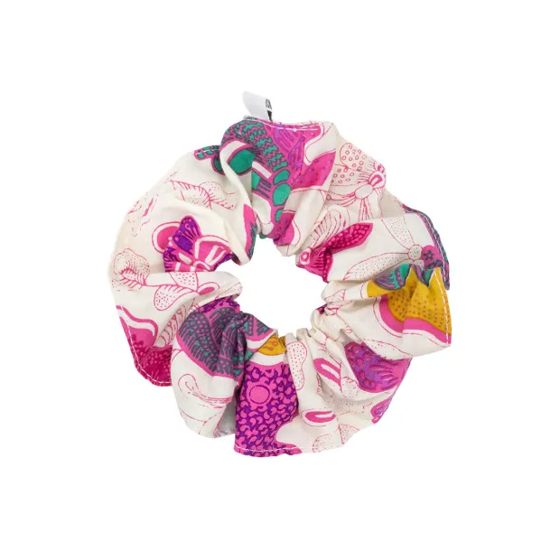 Chouchou Papillons roses