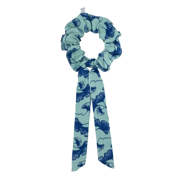 Chouchou Foulchie Ginkgo Bleu Ciel