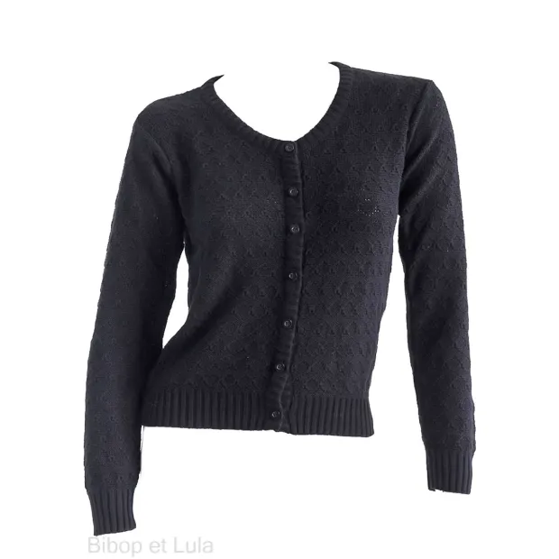 Gilet coton Noir