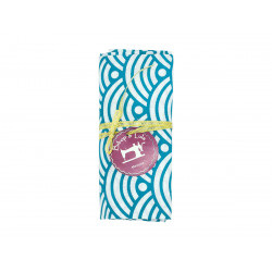 Coupon tissu Nami Blue - Bibop et Lula
