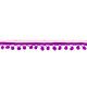Galon Pompons Violet - Bibop et Lula