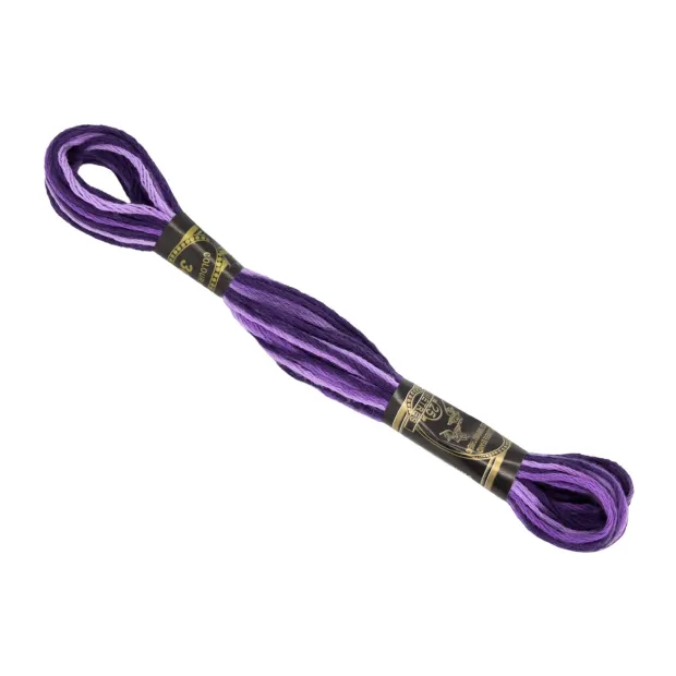 Fil à broder variations violet