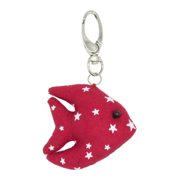 Porte-clé poisson étoiles