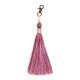 Porte-clé pompon rose - Bibop et Lula