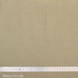 Double gaze de coton Vert Sauge - Bibop et Lula