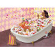 Carte Postale Bain Gourmand - Bibop et Lula