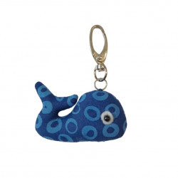 Porte-clé baleine Bulle - Bibop et Lula