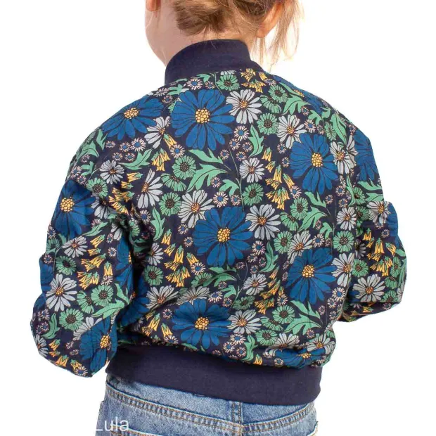 Bombers coton Okura Bleu