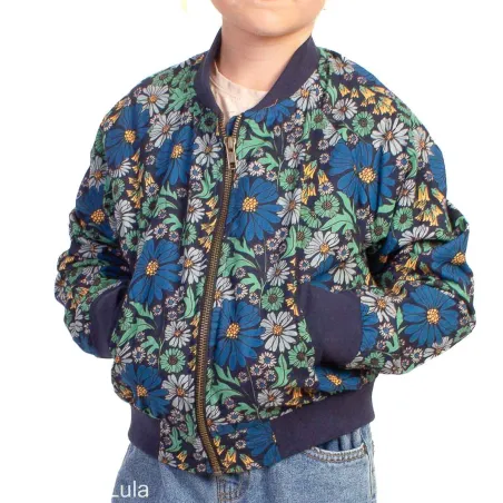 Bombers coton Okura Bleu