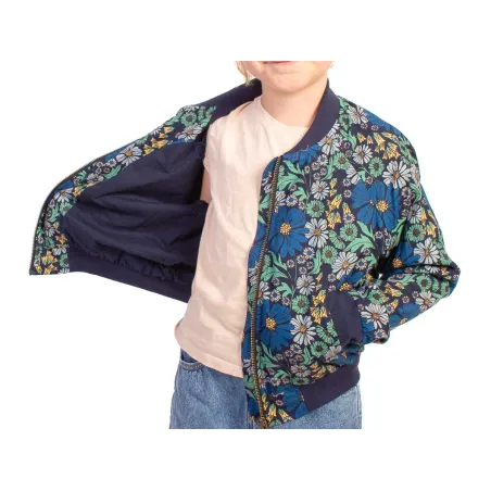 Bombers coton Okura Bleu