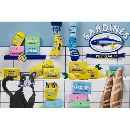 Chaussettes Les Sardines
