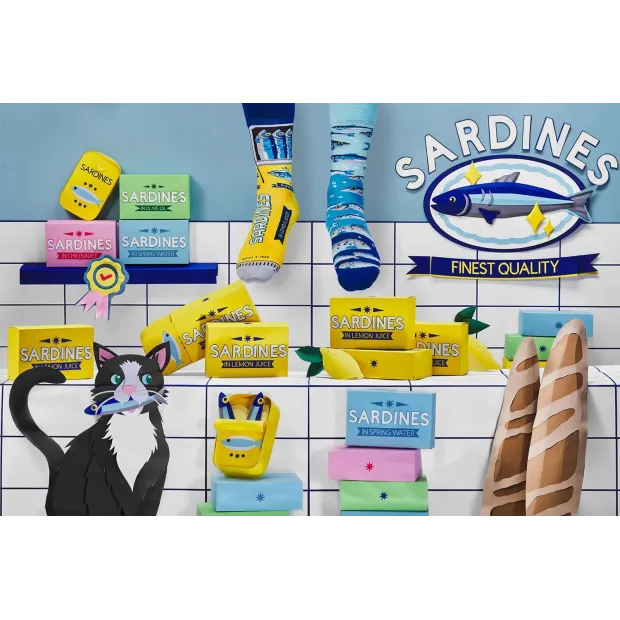 Chaussettes Les Sardines