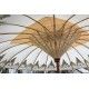 Parasol balinais écru coton diamètre 225cm - Bibop et Lula