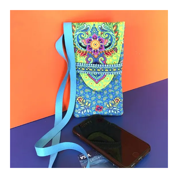 Kit couture : Pochette à téléphone India