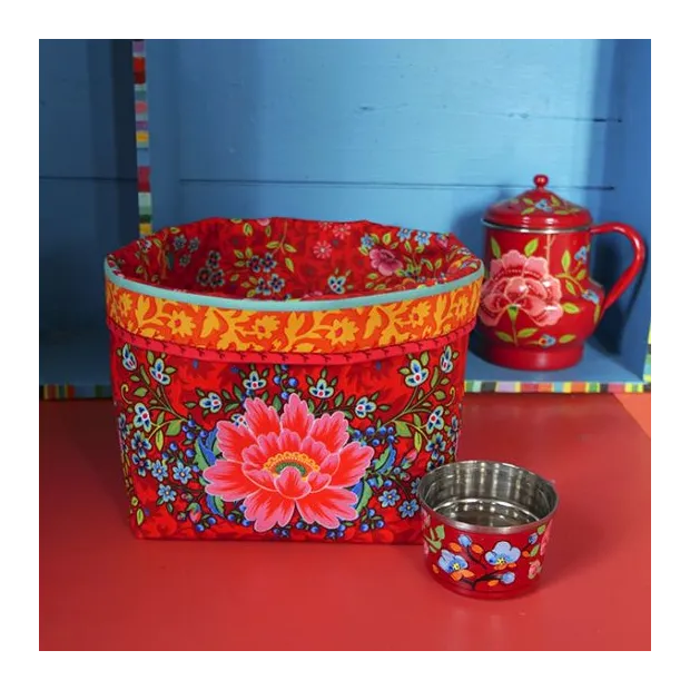 Kit couture : Grande corbeille Darjeeling