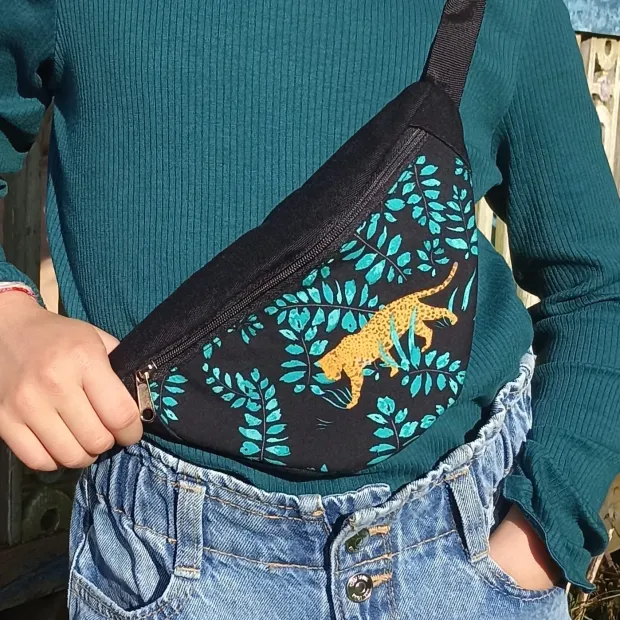 Sac Banane Enfant Panthère