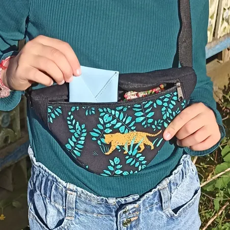 Sac Banane Enfant Panthère