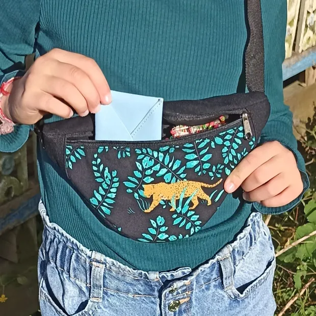 Sac Banane Enfant Panthère
